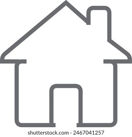House icon symbol vector image