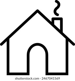 House icon symbol vector image