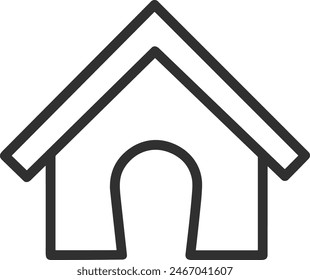 House icon symbol vector image