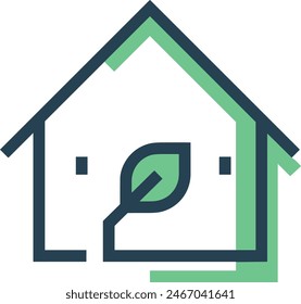 Imagen de Vector de ícono de casa