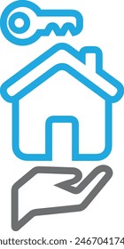 House icon symbol vector image