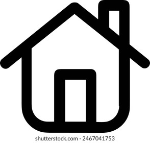 House icon symbol vector image