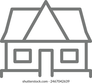 House icon symbol vector image