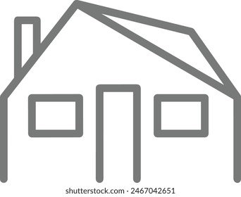 House icon symbol vector image