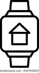 House icon symbol vector image