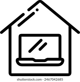 House icon symbol vector image