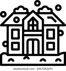 Haussymbol Symbol Vektorgrafik Bild