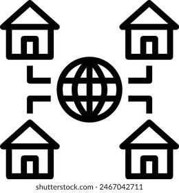 House icon symbol vector image