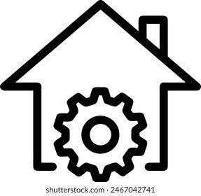 House icon symbol vector image