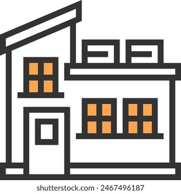 House icon symbol vector image