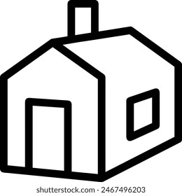House icon symbol vector image