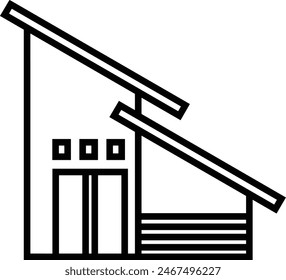 House icon symbol vector image