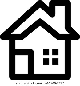 House icon symbol vector image