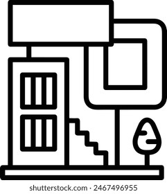 House icon symbol vector image
