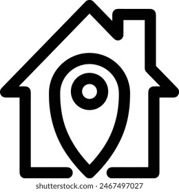House icon symbol vector image