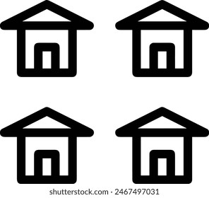 Imagen de Vector de ícono de casa