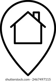 House icon symbol vector image