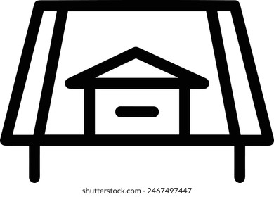 House icon symbol vector image