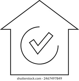 Imagen de Vector de ícono de casa