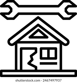 House icon symbol vector image