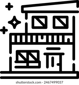 House icon symbol vector image