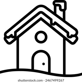 House icon symbol vector image
