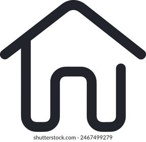 Haussymbol Symbol Vektorgrafik Bild