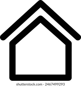 House icon symbol vector image