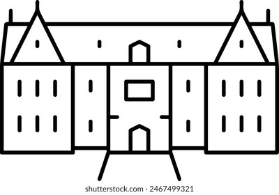 House icon symbol vector image