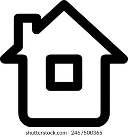 House icon symbol vector image
