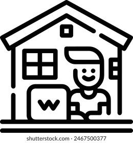 Imagen de Vector de ícono de casa