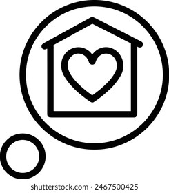 House icon symbol vector image