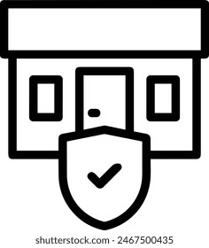 House icon symbol vector image