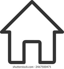 Haussymbol Symbol Vektorgrafik Bild