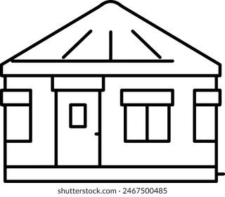 House icon symbol vector image