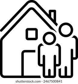 Imagen de Vector de ícono de casa