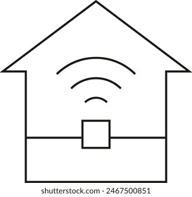 House icon symbol vector image