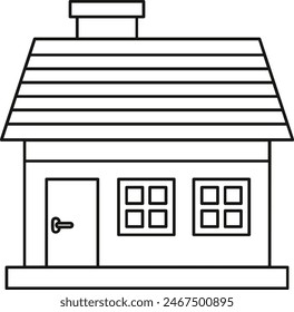House icon symbol vector image