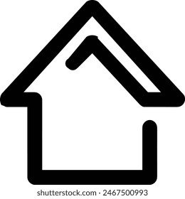 House icon symbol vector image
