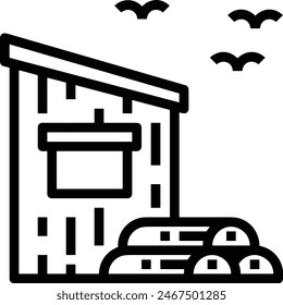 House icon symbol vector image