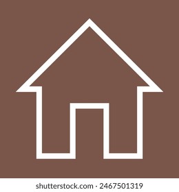 Haussymbol Symbol Vektorgrafik Bild