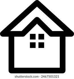 House icon symbol vector image