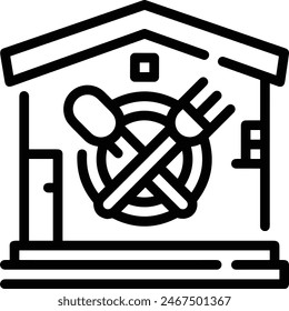 House icon symbol vector image