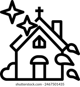 Imagen de Vector de ícono de casa