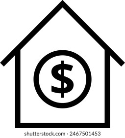 Imagen de Vector de ícono de casa