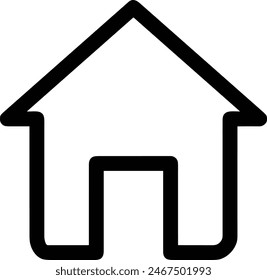 House icon symbol vector image