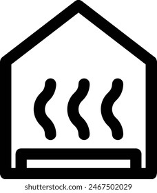 House icon symbol vector image