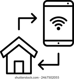 House icon symbol vector image