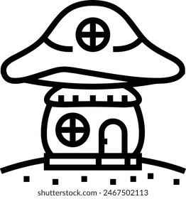 House icon symbol vector image