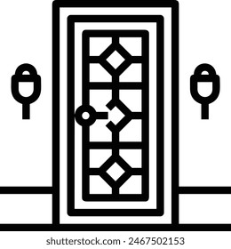 House icon symbol vector image